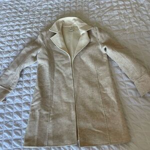 Neiman Marcus Cream Wool Coat